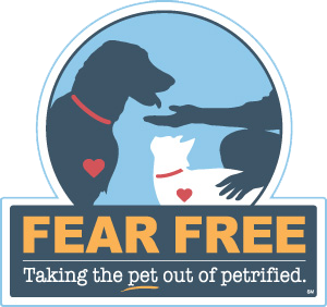 We have certified Fear Free Professionals on site. Click here to find out more.